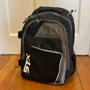STX Sideliner Backpack with stick holding strap